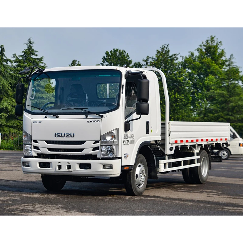 Китайские Легкие Грузовые автомобили ISUZU NPR 5 тонн дизельный грузовик LHD RHD забор фургон whatsapp 0086-17357146027