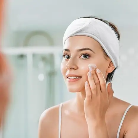 2024 New Design Hair Accessories Magic Tape Makeup Hair Band for Women Custom Logo Skincare Spa Headband for Washing Face