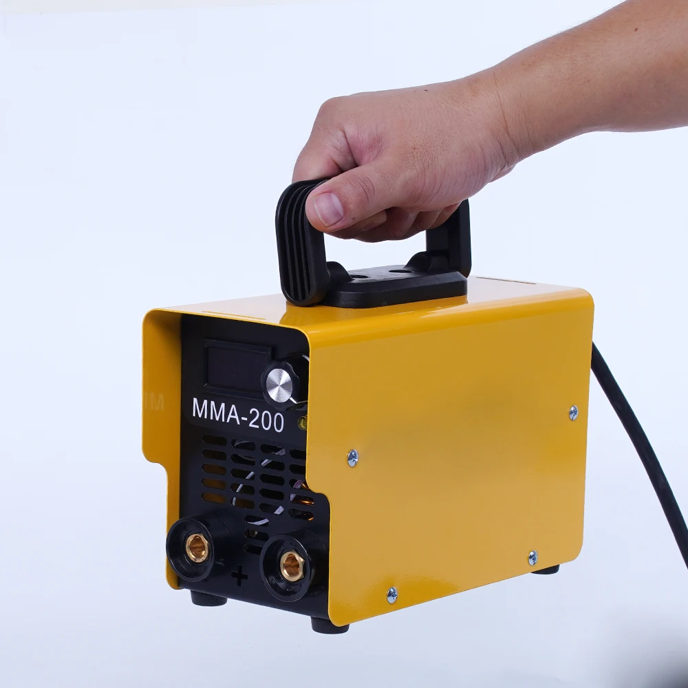 MMA-200 mini 120A  Stick Welder ARC Welder DC Inverter IGBT MMA Welding Machine  60%duty cycle small size in hand