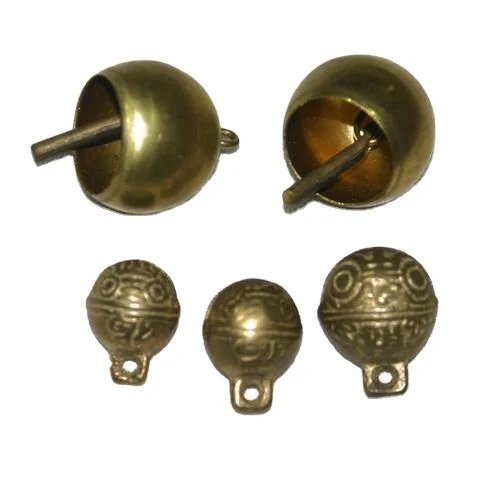 Various designs custom size tiger face jingle bells