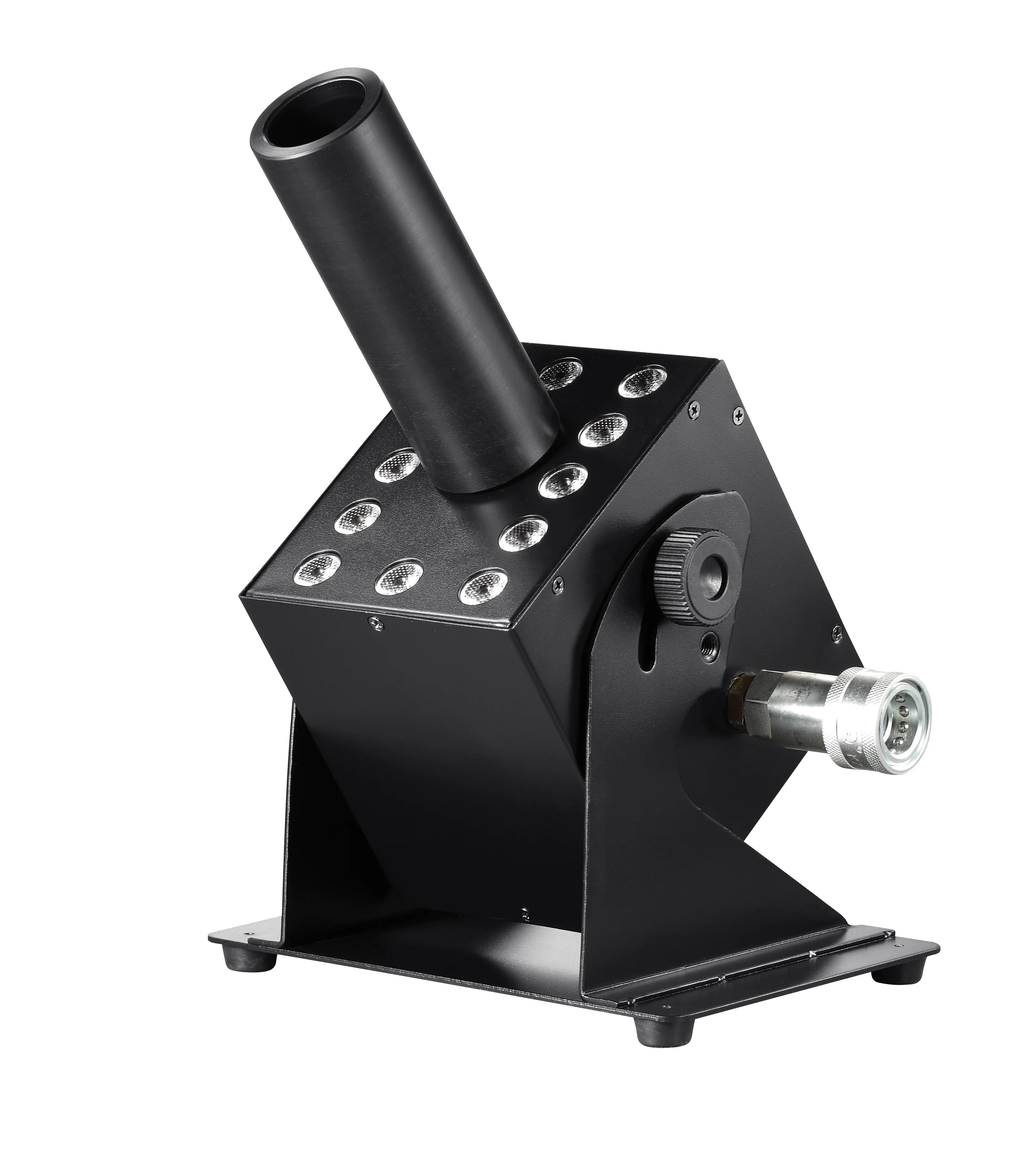 YISEN 12x3W LED CO2 крио ткацкий станок DMX RGB 3-в-1 DJ партии клубной сцены со специальным эффектом концерт свадебное мероприятие оборудование