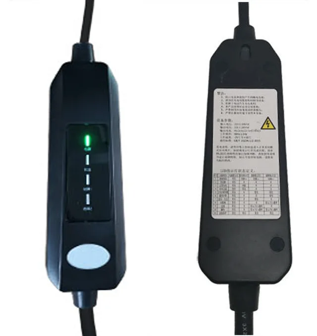 16A 3.5KW Version Electric Vehicle Sae Charging Cable Level 2 Portable Ev Charger