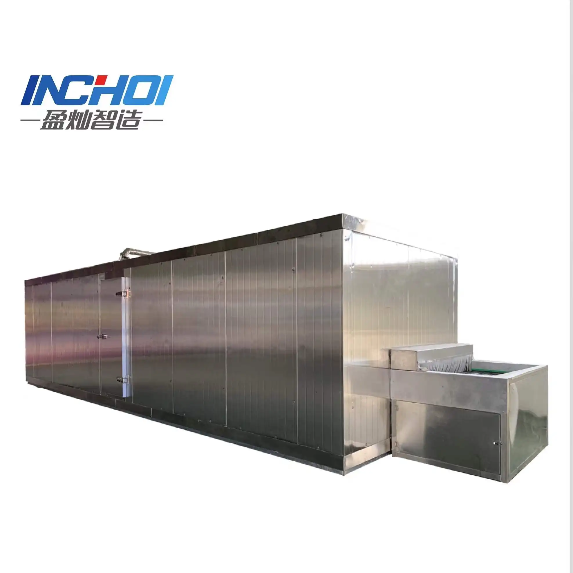 Manufacturer Price  iqf freezing equipment fast freezer IQF tunnel quick freezer Tunnel Quick Freezing Machine
