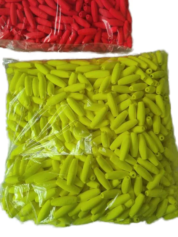 Oval Floating Accessories Long Casting Fishing Tube Float Catfish Bobbers Floating Fish Net Feed Machine Terminal Tackle