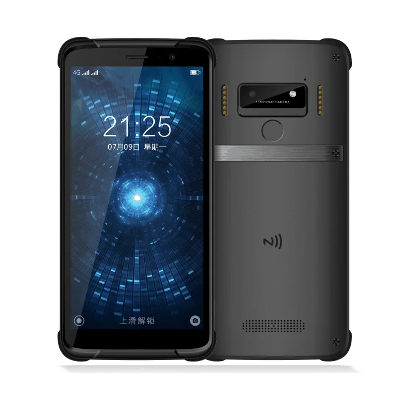 Продажа Прочный сканер штрих-кода 5 7 дюйма IP67 Android 9 0 2D PDA с 4G NFC WIFI