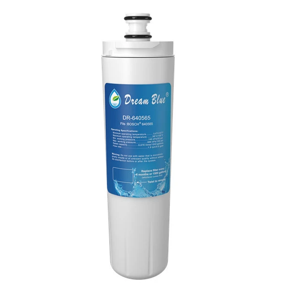 NSF42 certified factory price 6 months refrigerator water filter cartridges  DR-640565