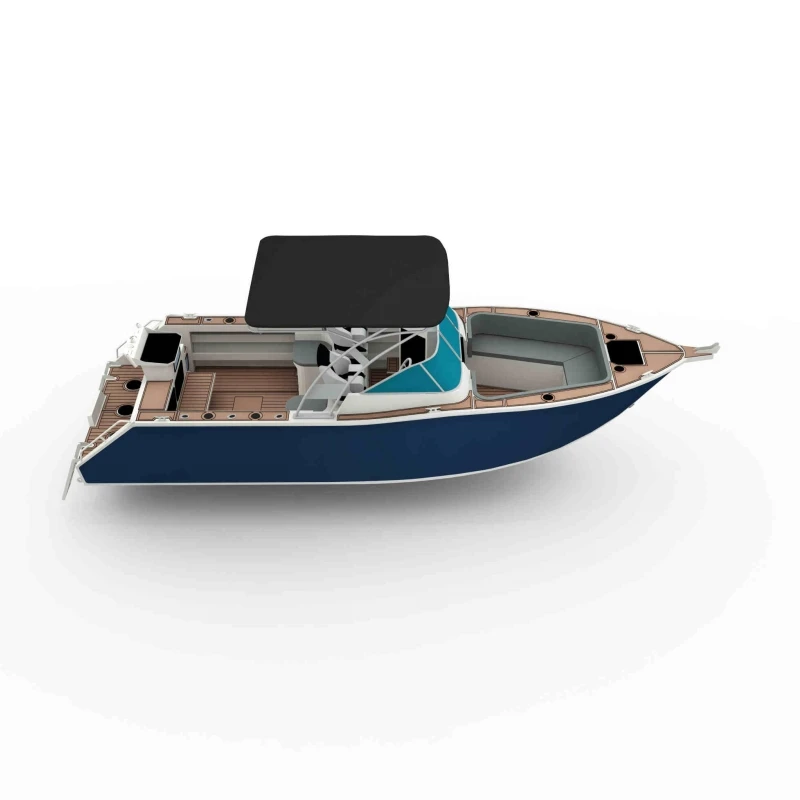 7.5m Bowrider High Speed Yacht Leisure Pleasure All Welded Aluminum Fishing Boat