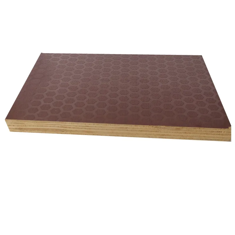 Hot Sale 4x8 15mm Waterproof Brown Black Anti-Slip Shuttering Film Faced Plywood
