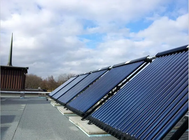 Vacuum Tube Heat Pipe Solar Collector Pressurized For Heating Supplier