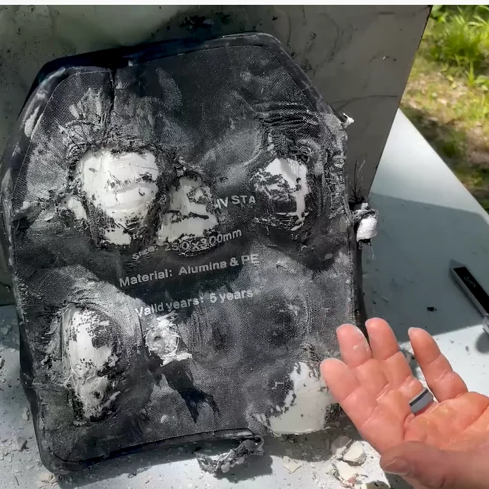  NIJ Level 4 IV Hard Body Armor Ballistic plate Single Multi Curve Bullet