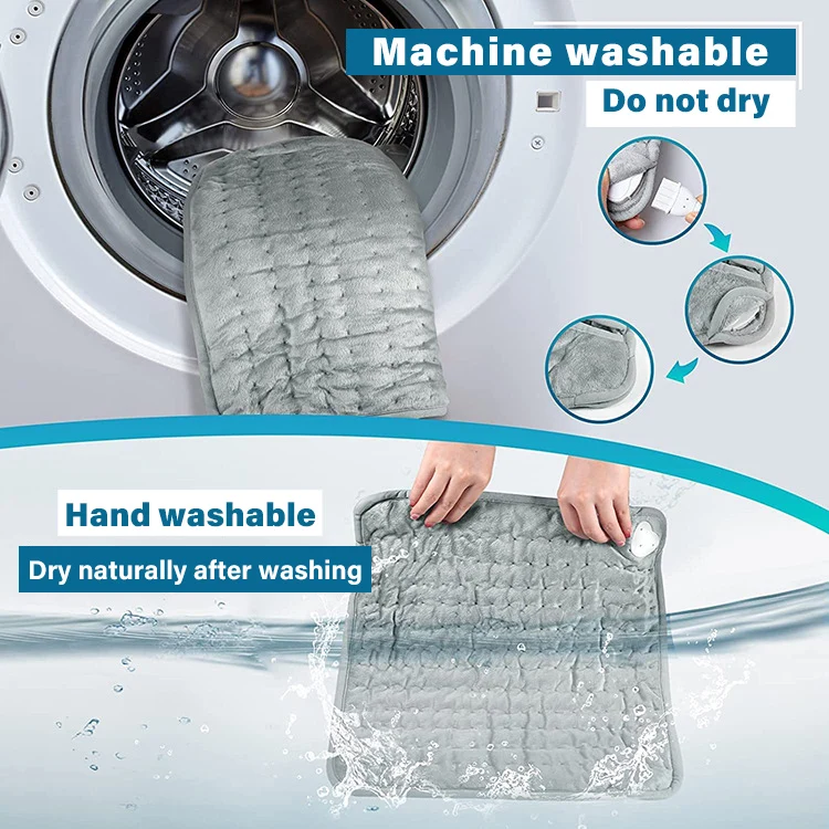 Multifunction Foot Warmer Heating Pad 50W Safety Washable Timing function Feet Warmer for Women Men Electric Heated Foot Warmer