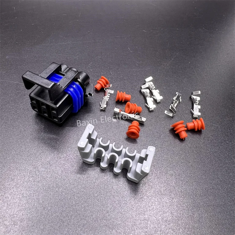 12052848/12052850 6pin waterproof relay plug connector male for automobile