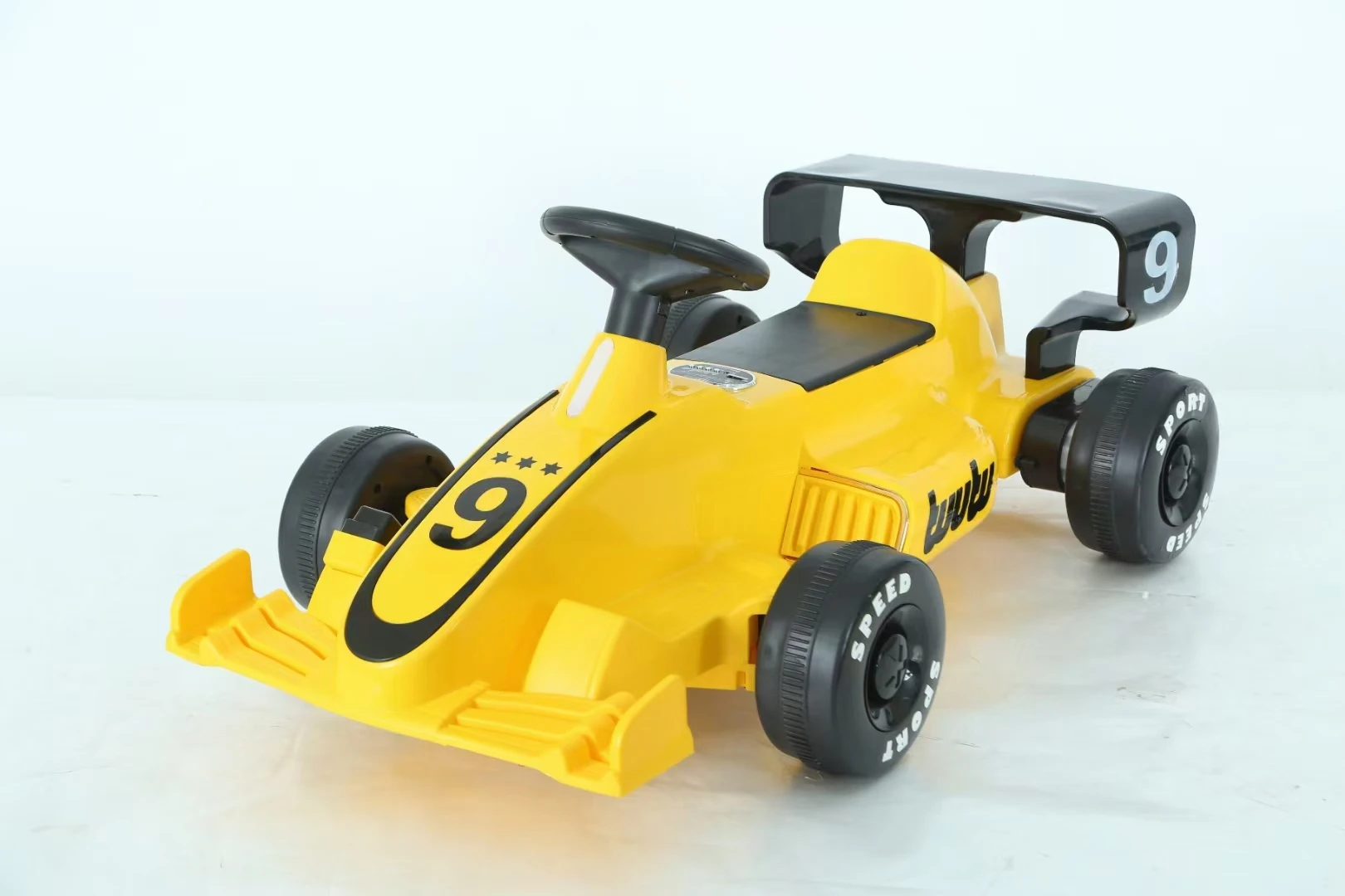 Newest Pedal Go Karts For Kids 12v Ride On Car 390 Dual Drive Battery Powered Electric Go Kart Pedal Cars For Kids