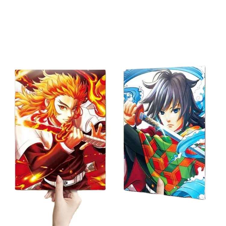 3D Lenticular Poster Animation Characters 3D Lenticular Pictures JAPAN 3D Anime Prints Home Decor Poster