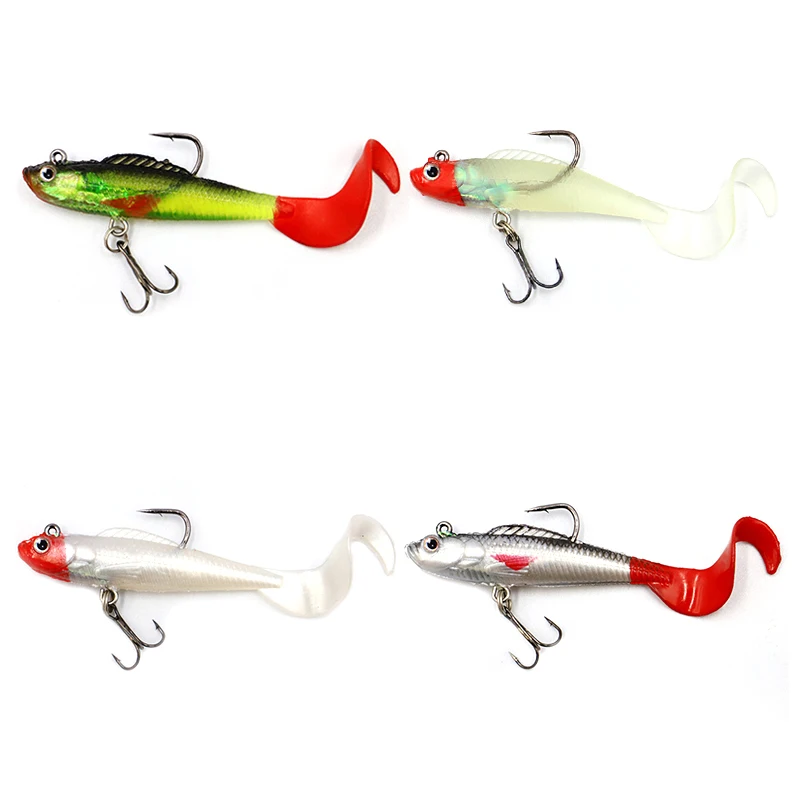 
Newbility vivid fishing soft lure Bionic 3d eyes for fishing lures lifelike 8g fishing lures soft plastic 