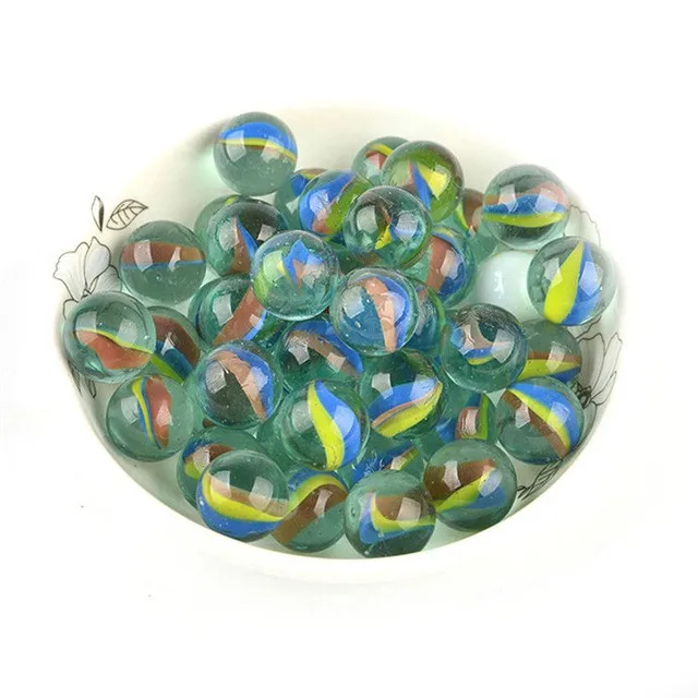 20mm Color Decorative China Customized Glass Marbles For Paint Spray