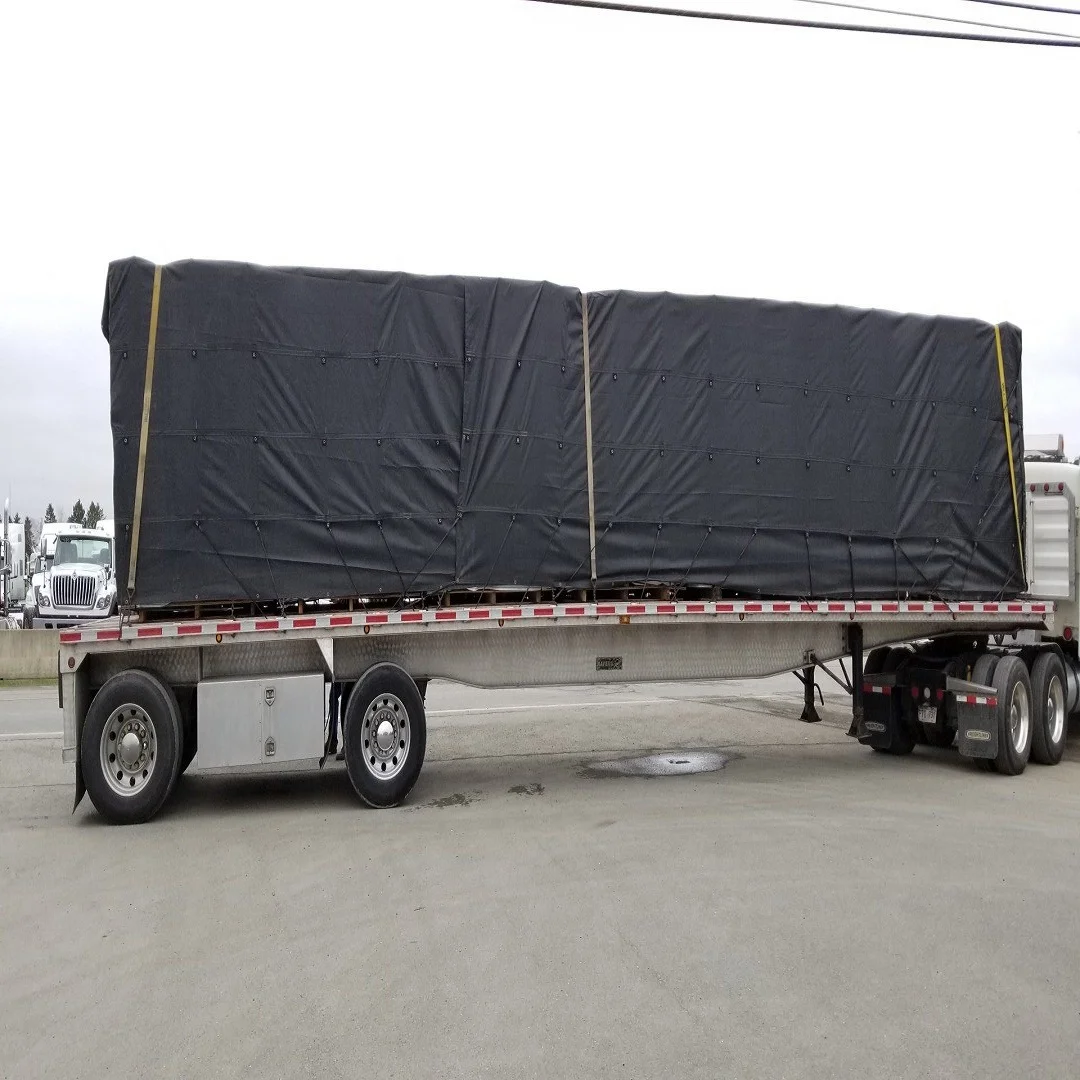 Drop Tarp Pvc Tarpaulin Lumber Cover/ High Quality Pvc Vinyl Coated Ruck Cover/Heavy Duty Waterproof Truck Covertarp With D-Ring