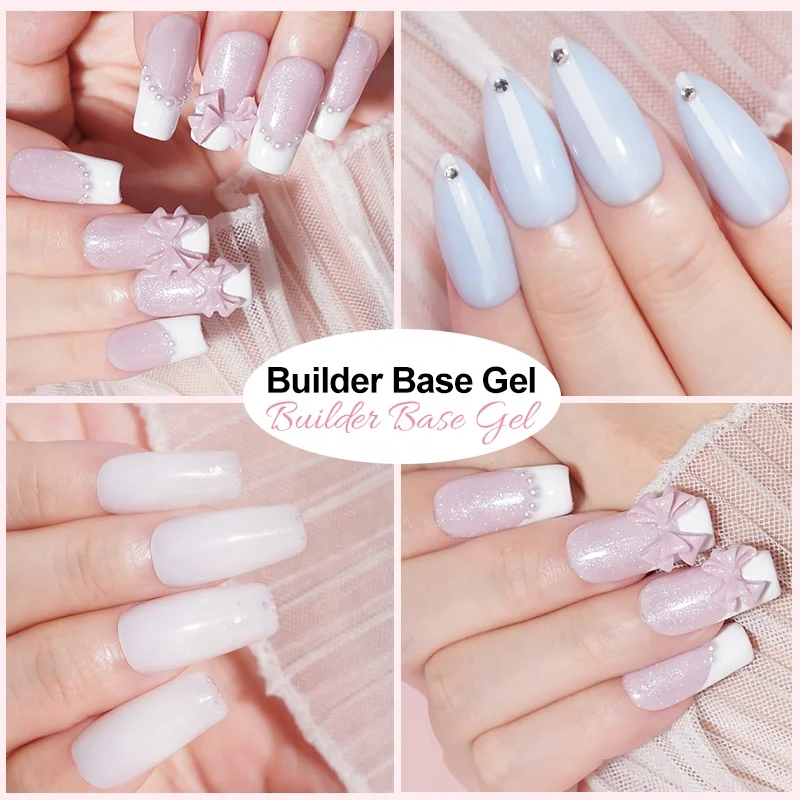 R S Nail Oem Private Label 360 Colors Builder Base Gel Extension Uv Builder Bottle Builder Nails Supplies Construction UV Gel