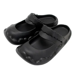 GRS New Arrival Women EVA Fashion and leisure Wedge Slide clog summer beach Thick soled EVA Dutch Clog