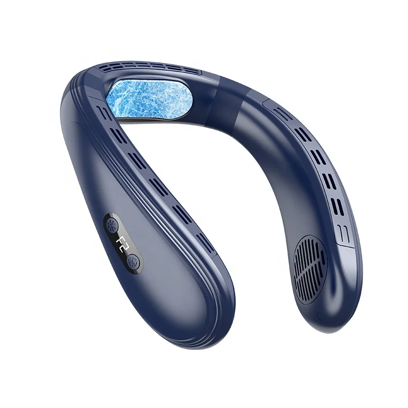 K011 Portable Neck Fan Rechargeable outdoor Hand-Free neck fans 3 Speed Adjustable portable Perfect for working cooling