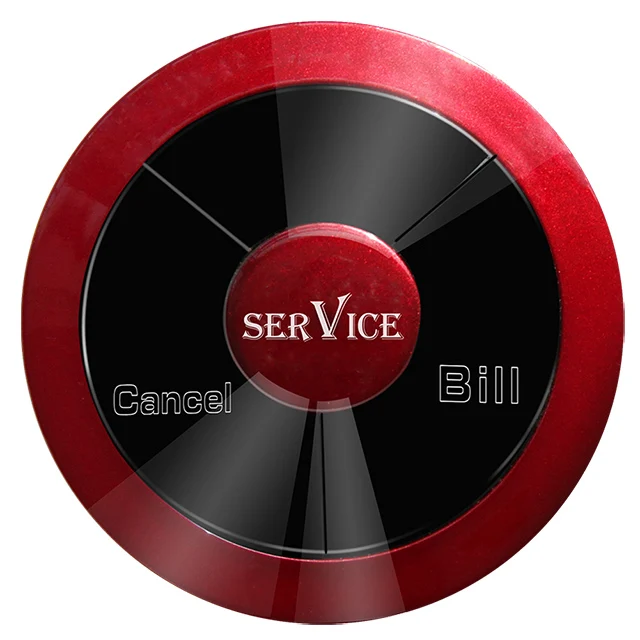 Smart Waiter Pager Call Bell For Restaurant Cafe Service Nurse Calling System Three Button Pager