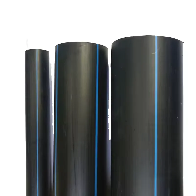 HDPE pipes DN400 500 600 Corrosion Resistant HDPE water pipes fittings for water supply