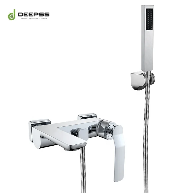 European Standard CE Exposed Brass Chrome Bath Mixer