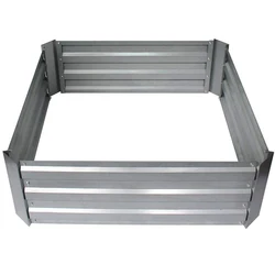 Garden bed Outdoor Herb Large Planter Box Steel Gardening Kit Metal Raised Garden Beds for Vegetables