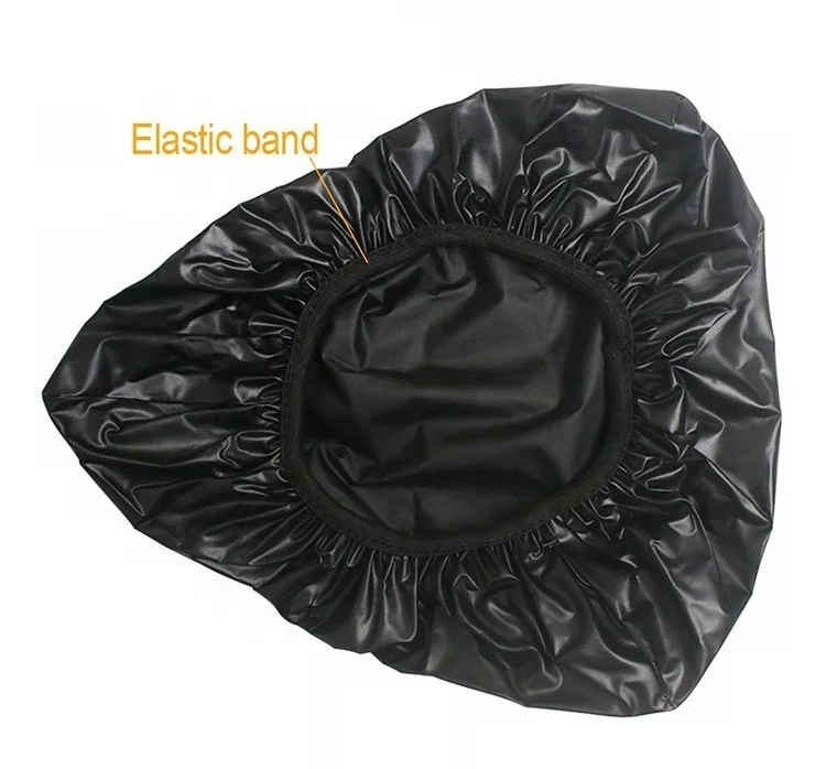Bicycle saddle waterproof cover Bicycle seat PVC waterproof seat cover Hot pressure rain cover