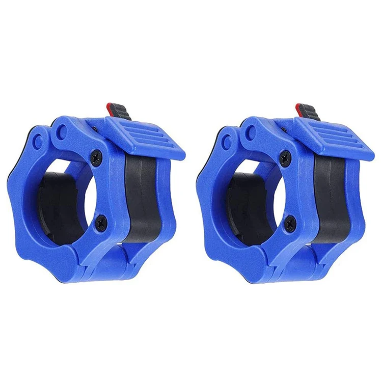 Штанга гантельного типа зажимы 2 дюйма быстросъемный вес плита пластинчастого типа блокировки ошейники для собак