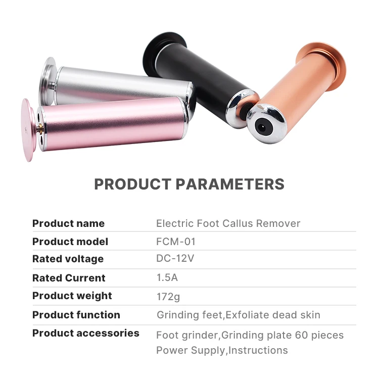 High Quality Electric Callus Remover Portable Pedicure Machine Professional Electric Foot File for Feet Care Custom Logo