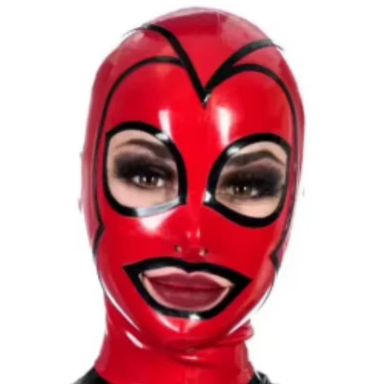 2024 latex headgear latex headgear for woman  sexy latex headgear