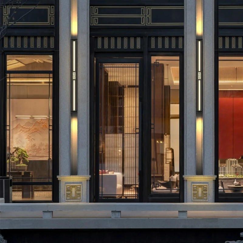 modern led waterproofCourtyard Villa Gate wall light mounted 6w outdoor wall lamps led porch wall  lights