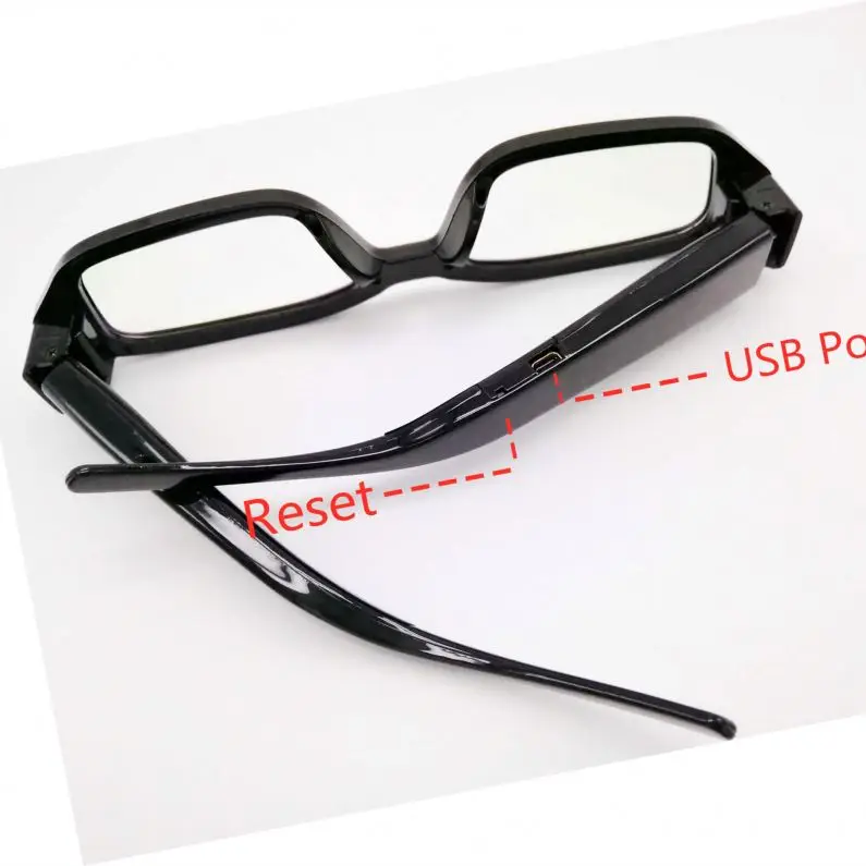 HD 1080P Hidden Mini Wireless Invisible 4K Spy Camera  Glasses