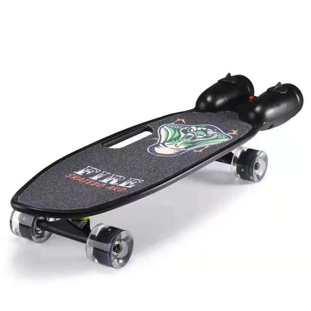 Cheapest electric skateboard for kids e skateboard with music player led lights wheels
