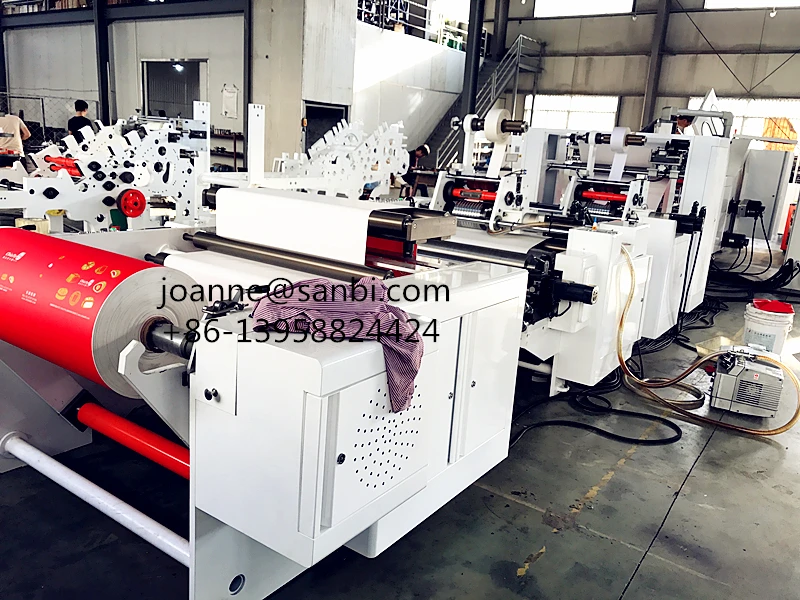 Машина для производства мешков из крафт-бумаги с квадратным дном