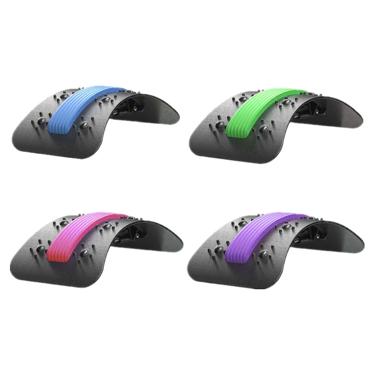 Best Selling Chiropractic Adjustable Lumbar Back Massager Home Spinal Rotary Stretcher
