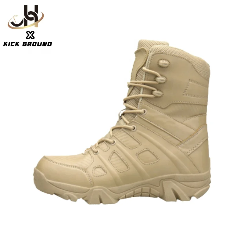 JH Hot Sale New Design Outdoor tooling boots Boots Waterproof Breathable Mens Leather  Other Combat Boots