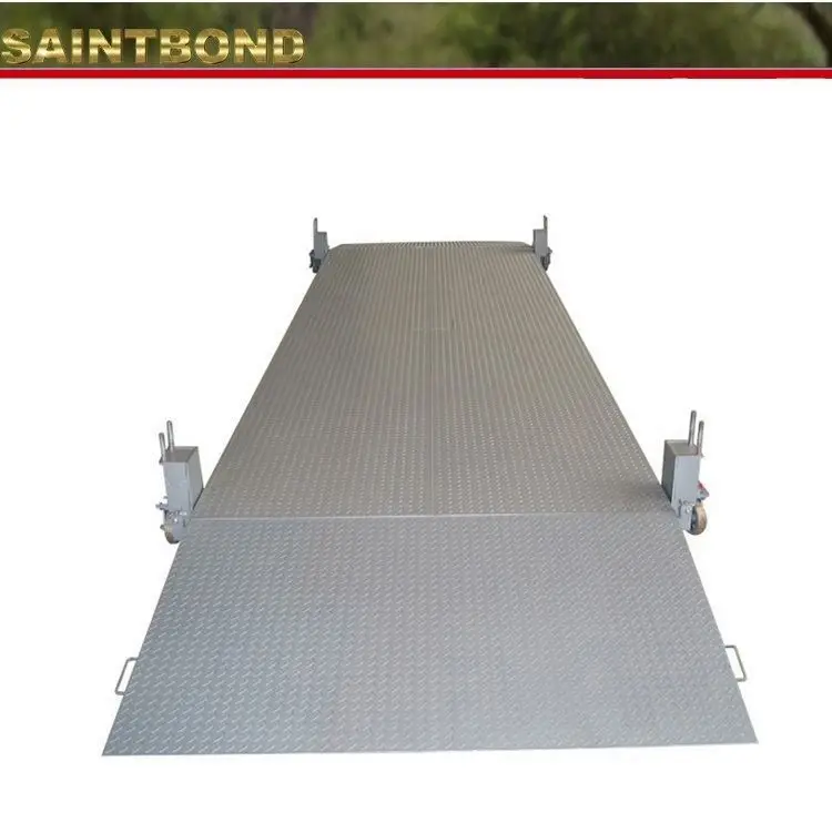 Mobile station scales manufacturers Weigh Bridge weighbridge exporter movable truck freight scale