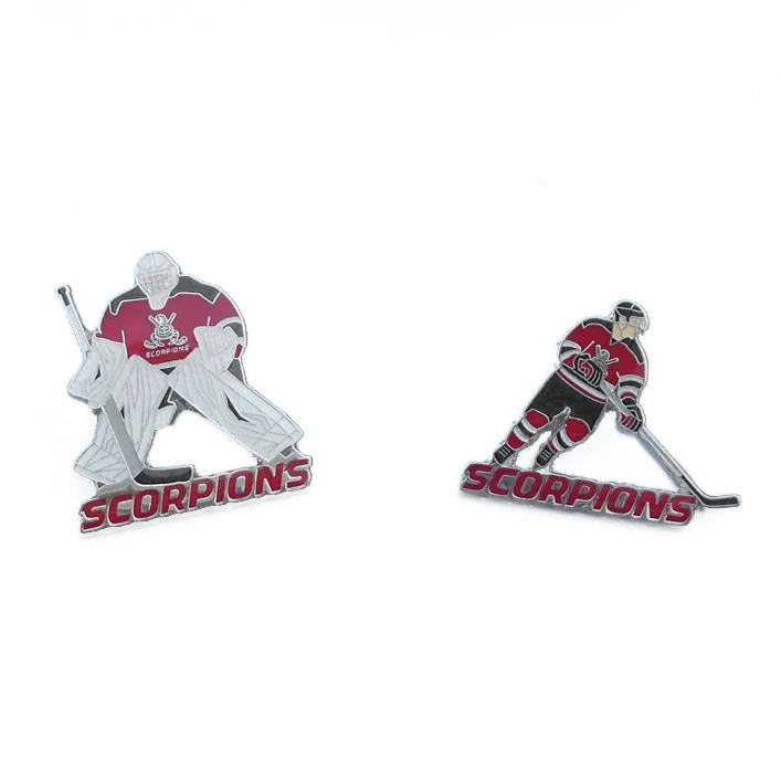 Значок для хоккея с шайбой на заказ