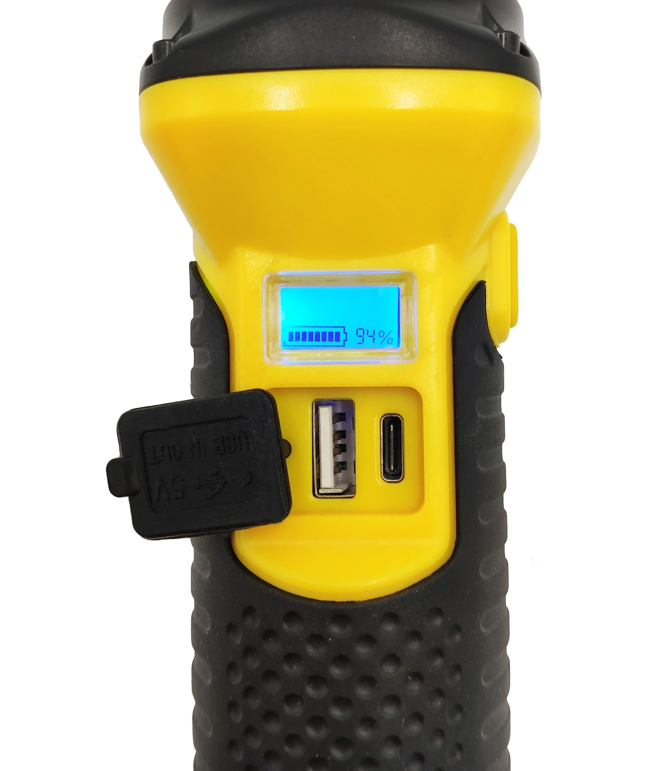 Wason High End Most Powerful Multifunctional Led Working Light Flashlight Shape Auto Magnetic Work Lamp With LCD Battery Display