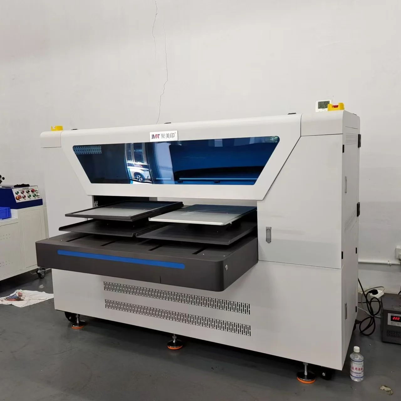 Support after-sales service  Epson I3200 4pcs Heads DTG Printer Single-station Direct to Textile Fabrics Printing Machine