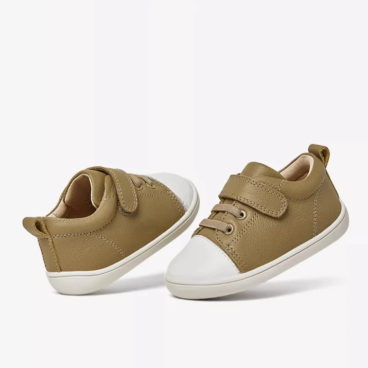 Casual Comfortable Baby Girls Boys Sneakers Leather Anti-Slip Flexible Sole Prewalker Shoes for Toddlers