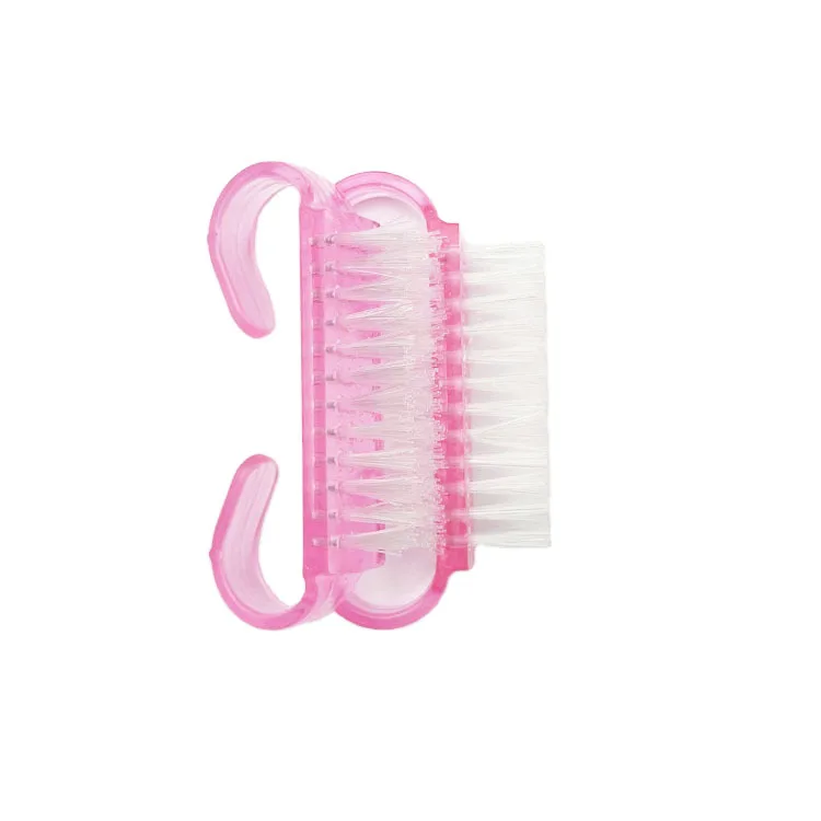Dust Clean Manicure Pedicure Tool Small Plastic nail brush cleaner nail cleaning dust brush