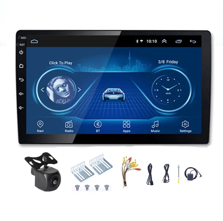 Tonew 9 inch Android 10 full touch screen car multimedia system for car android radio 2 din radio for car mp4