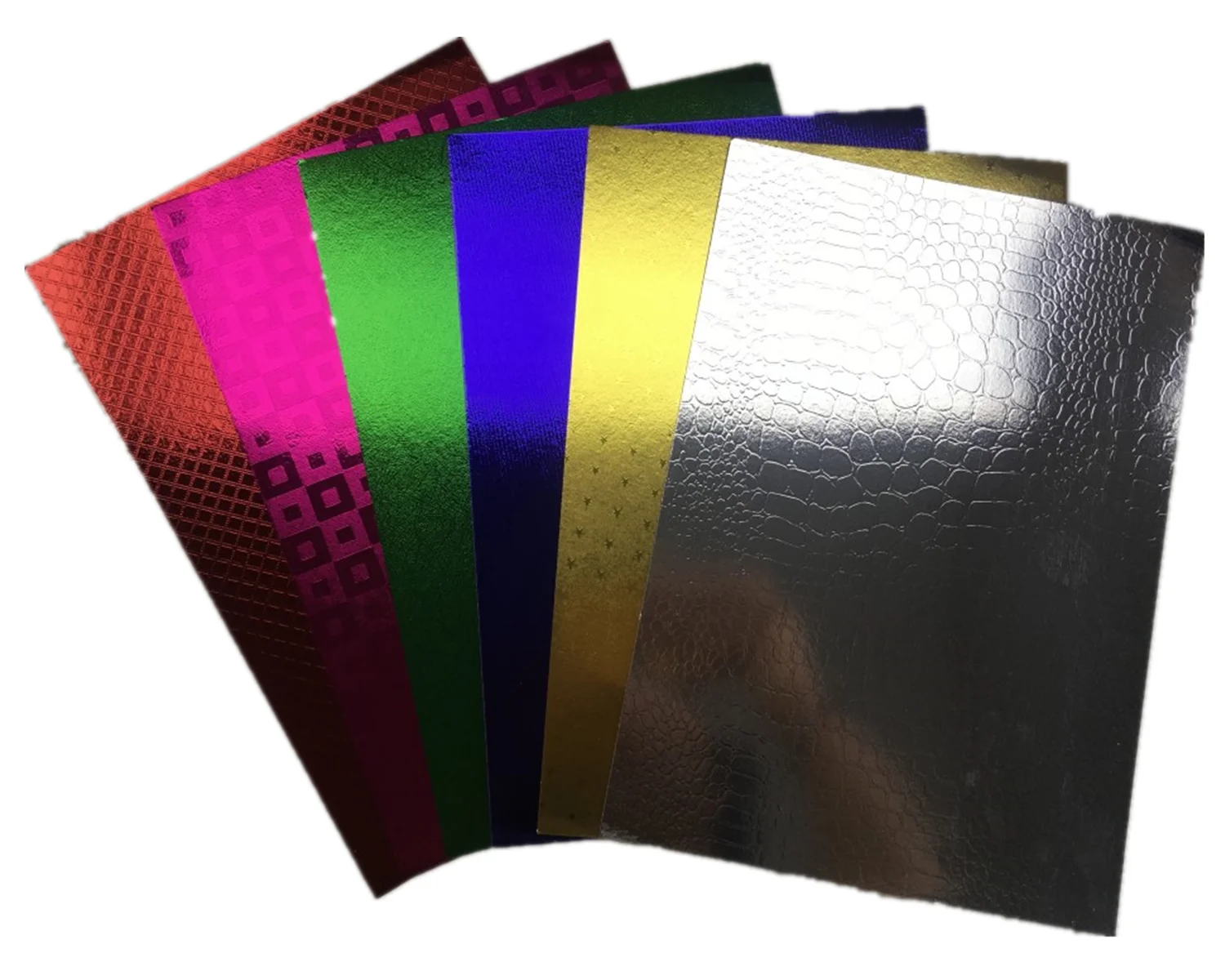 
Craft Mirror Cardboard A4 Size Embossed Metallic Cardboard 