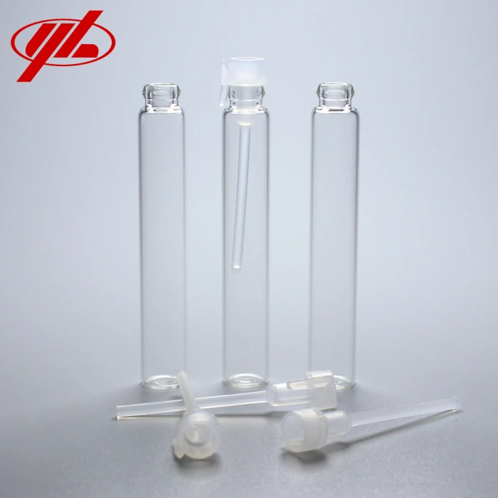 3ml Single Dose Borosilicate Tiny Perfume Sample Glass Vial