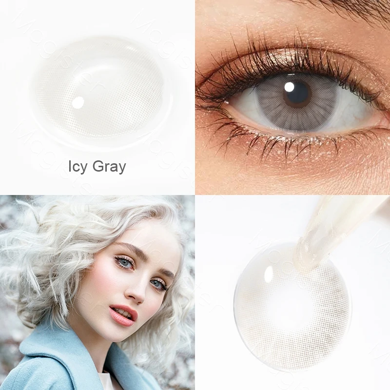  Контактные линзы от нового производителя контактные true color hazel brown beauty big