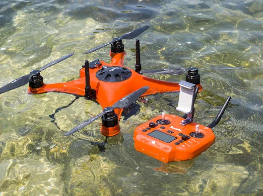 
New Elegance Swellpro Waterproof UVA SplashDrone 4 waterproof drone for fishing Rescue aerial Photography basic drone only 