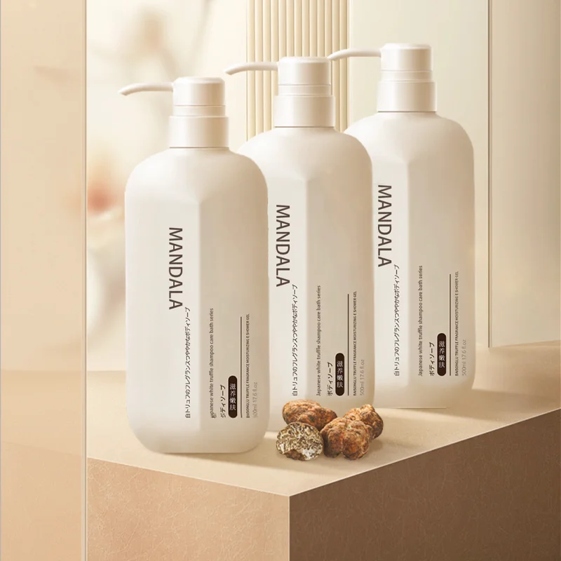 Bulk In Stock Fast Delivery Moisturizing Hair Oil Control White Truffle Wash Set shampoo And Conditioner